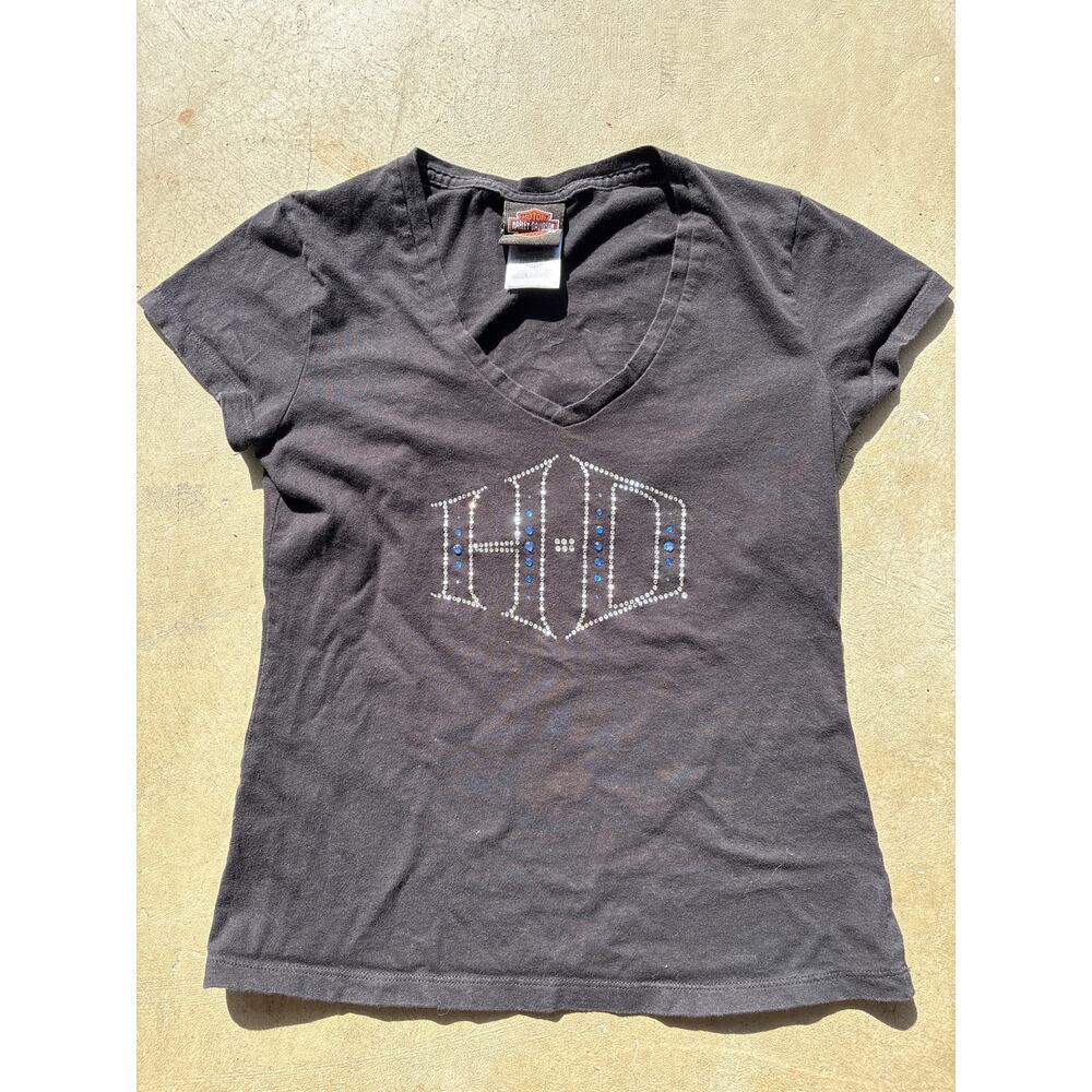 2014 Harley-Davidson HD embellished women’s shirt Fresno motorcycle biker small